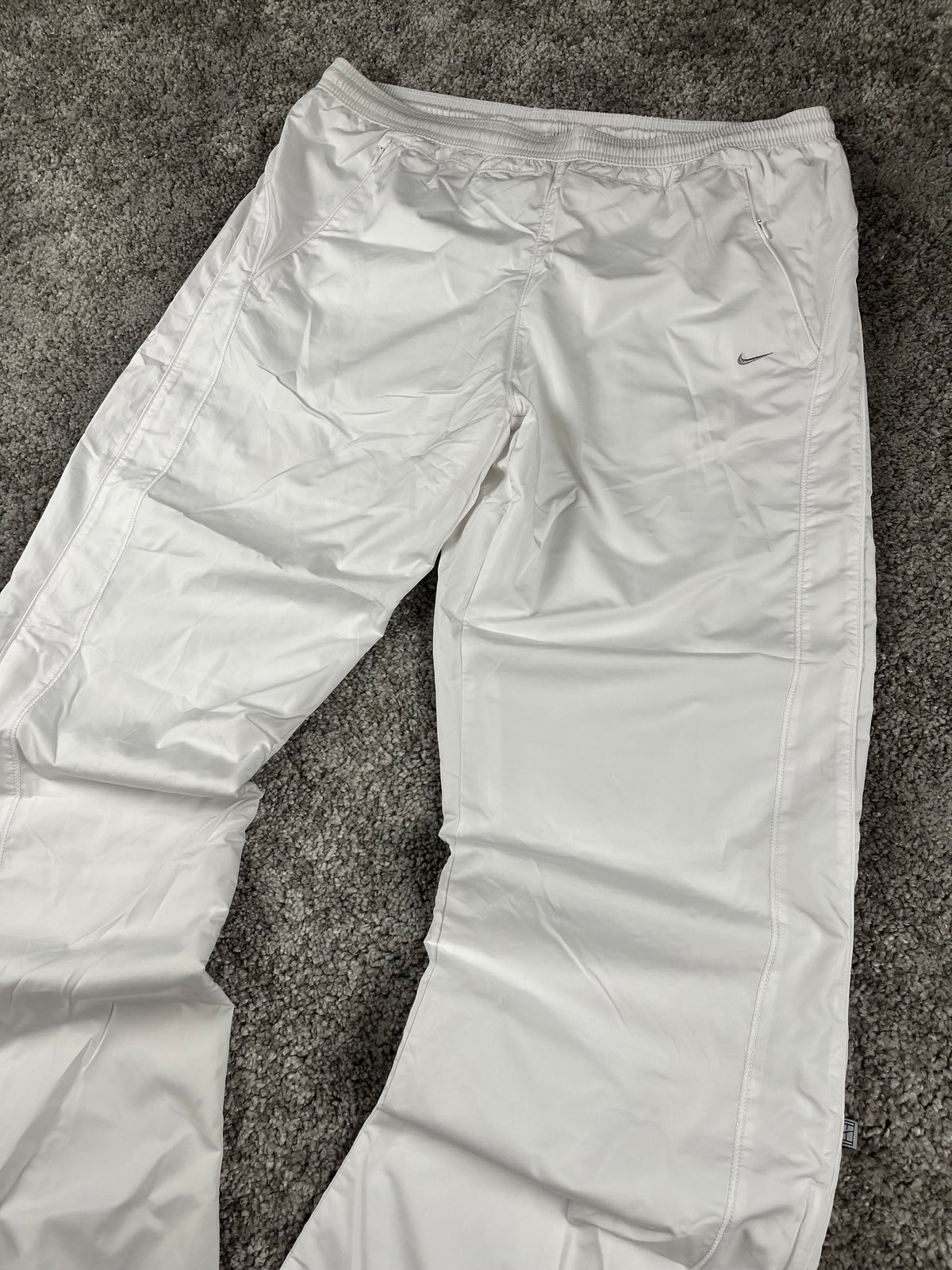 Pantalon de survêtement Nike vintage années 2000 "Blanc" (L)