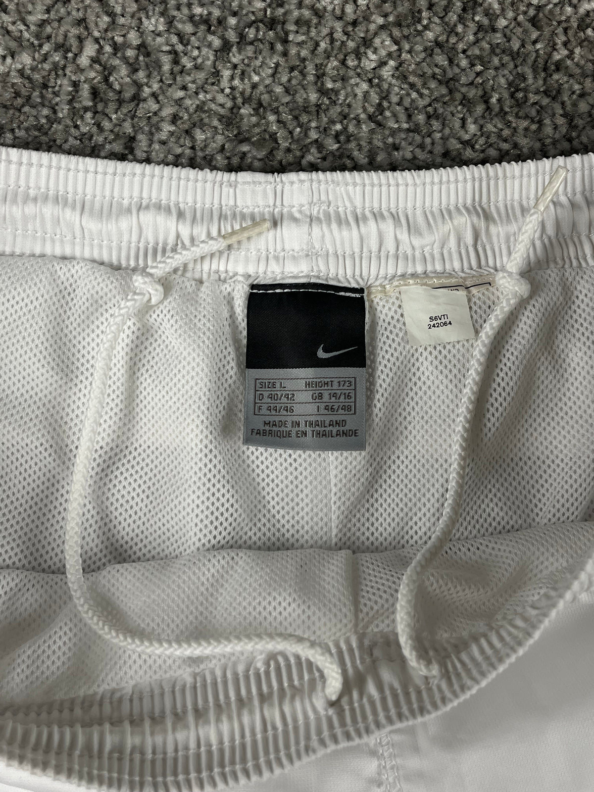 Pantalon de survêtement Nike vintage années 2000 "Blanc" (L)