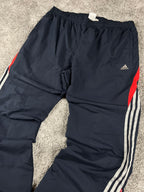 Pantalón de chándal Adidas vintage años 2000 "Azul marino/Blanco/Rojo" (XXL)