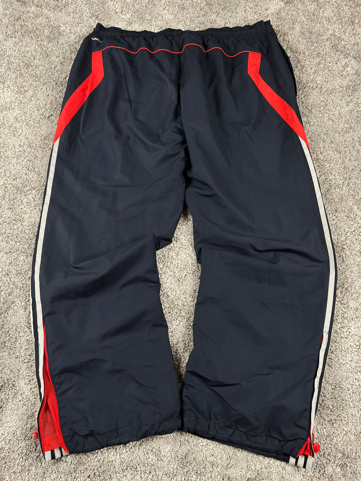 Pantalón de chándal Adidas vintage años 2000 "Azul marino/Blanco/Rojo" (XXL)