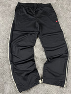 Pantalon de survêtement Nike vintage années 2000 « Noir/Beige » (L)