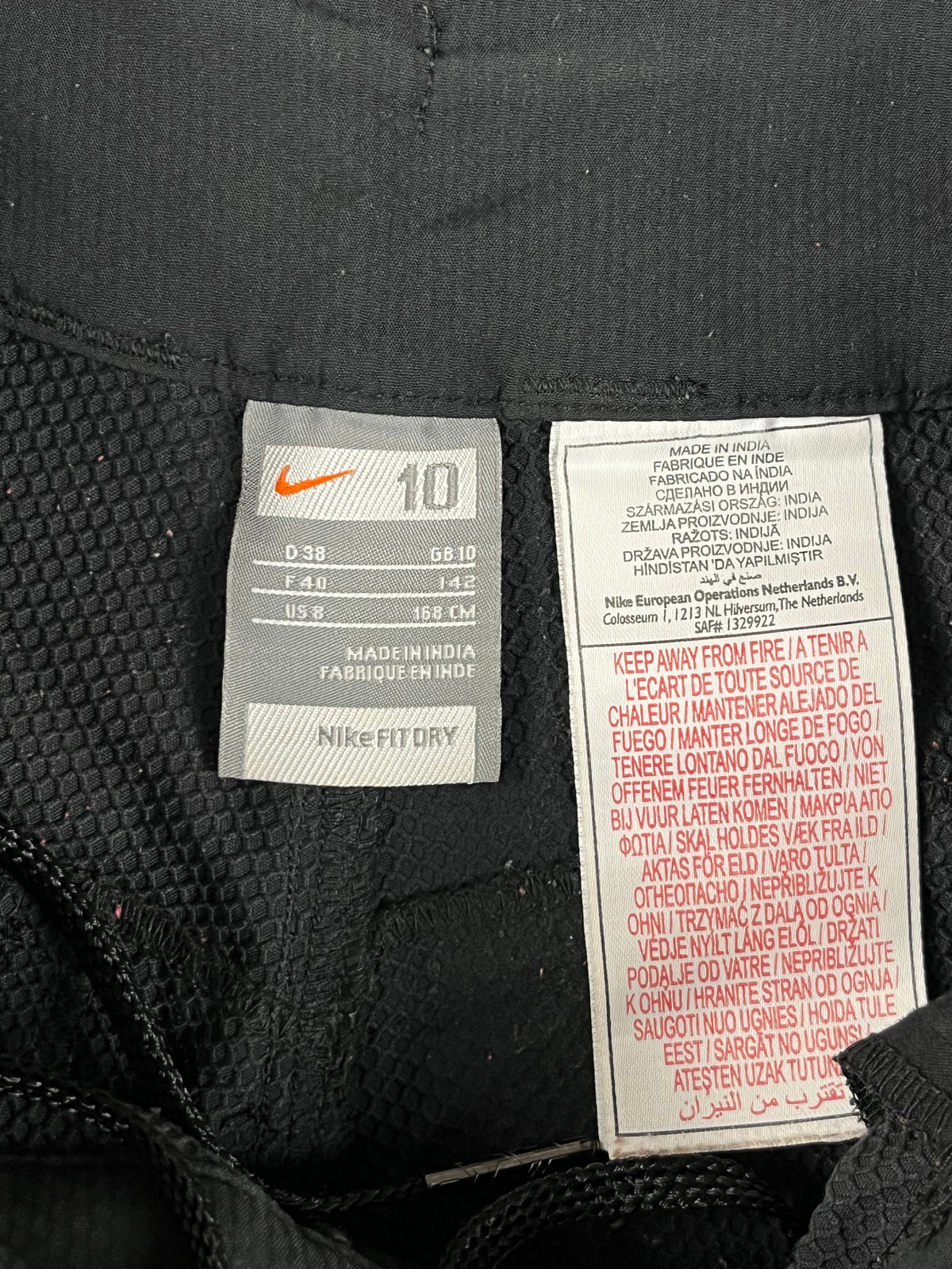 Pantalón de chándal Nike Vintage años 2000 "Negro" (S)