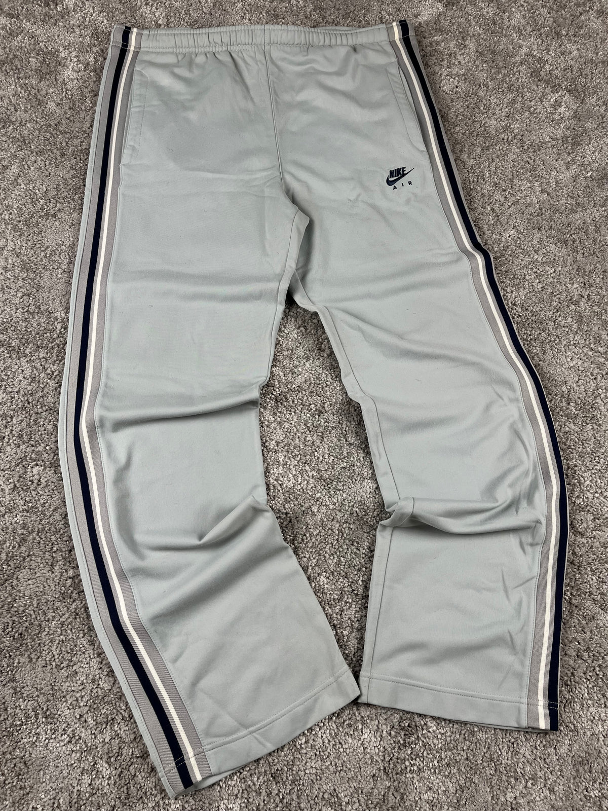 Pantalón de chándal Nike vintage años 2000 "Azul/Gris" (M)