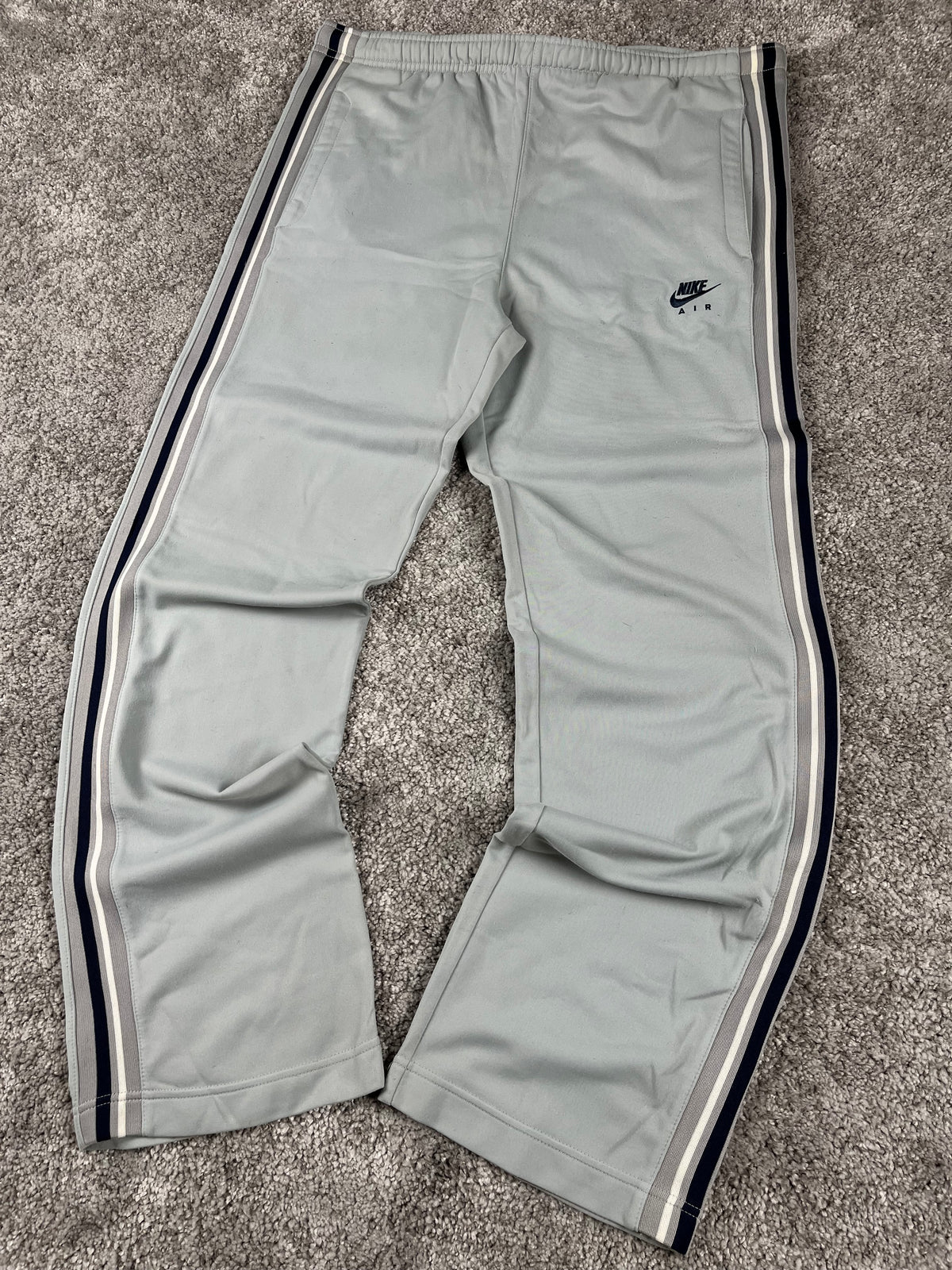 Pantalón de chándal Nike vintage años 2000 "Azul/Gris" (M)