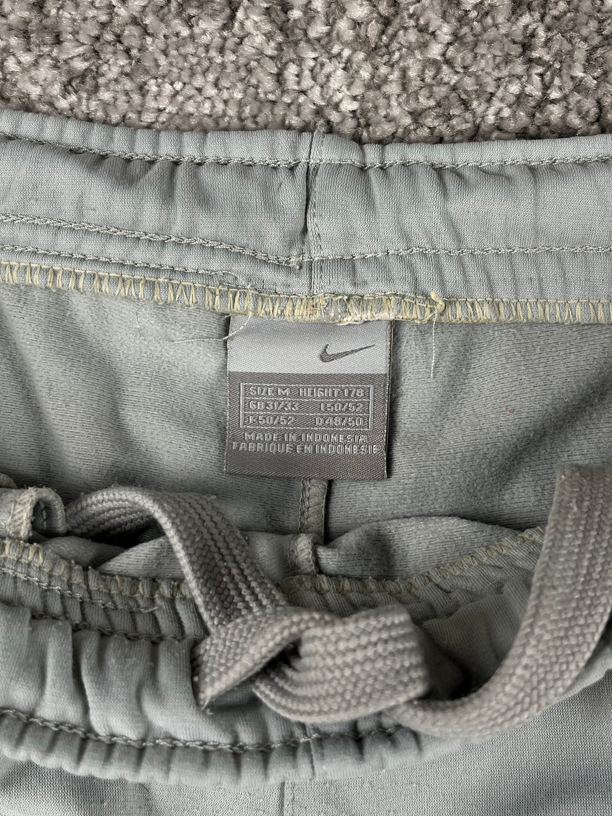 Pantalón de chándal Nike vintage años 2000 "Azul/Gris" (M)