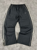 Pantalon de survêtement Nike vintage années 2000 « Noir/Beige » (M)