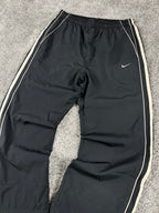 Pantalon de survêtement Nike vintage années 2000 « Noir/Beige » (M)