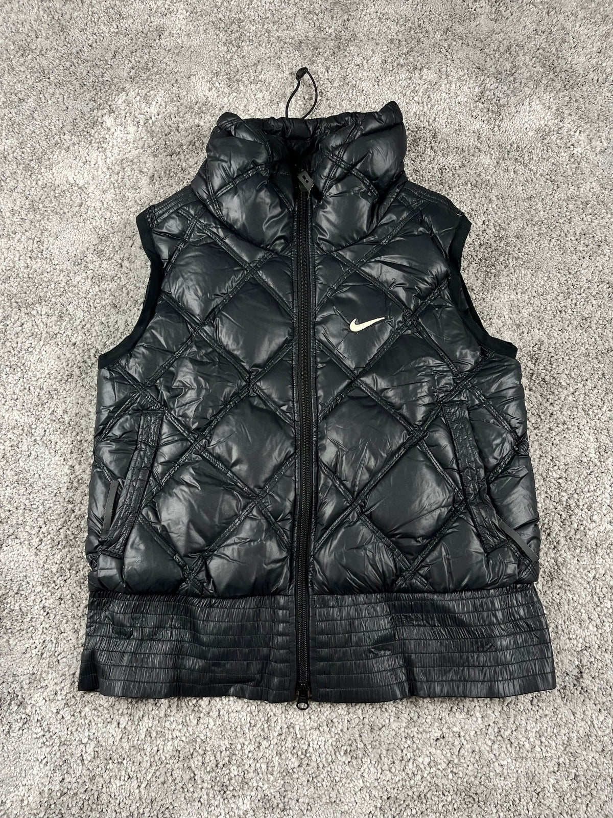 Chaleco acolchado Nike vintage años 2000 "Negro" (S)