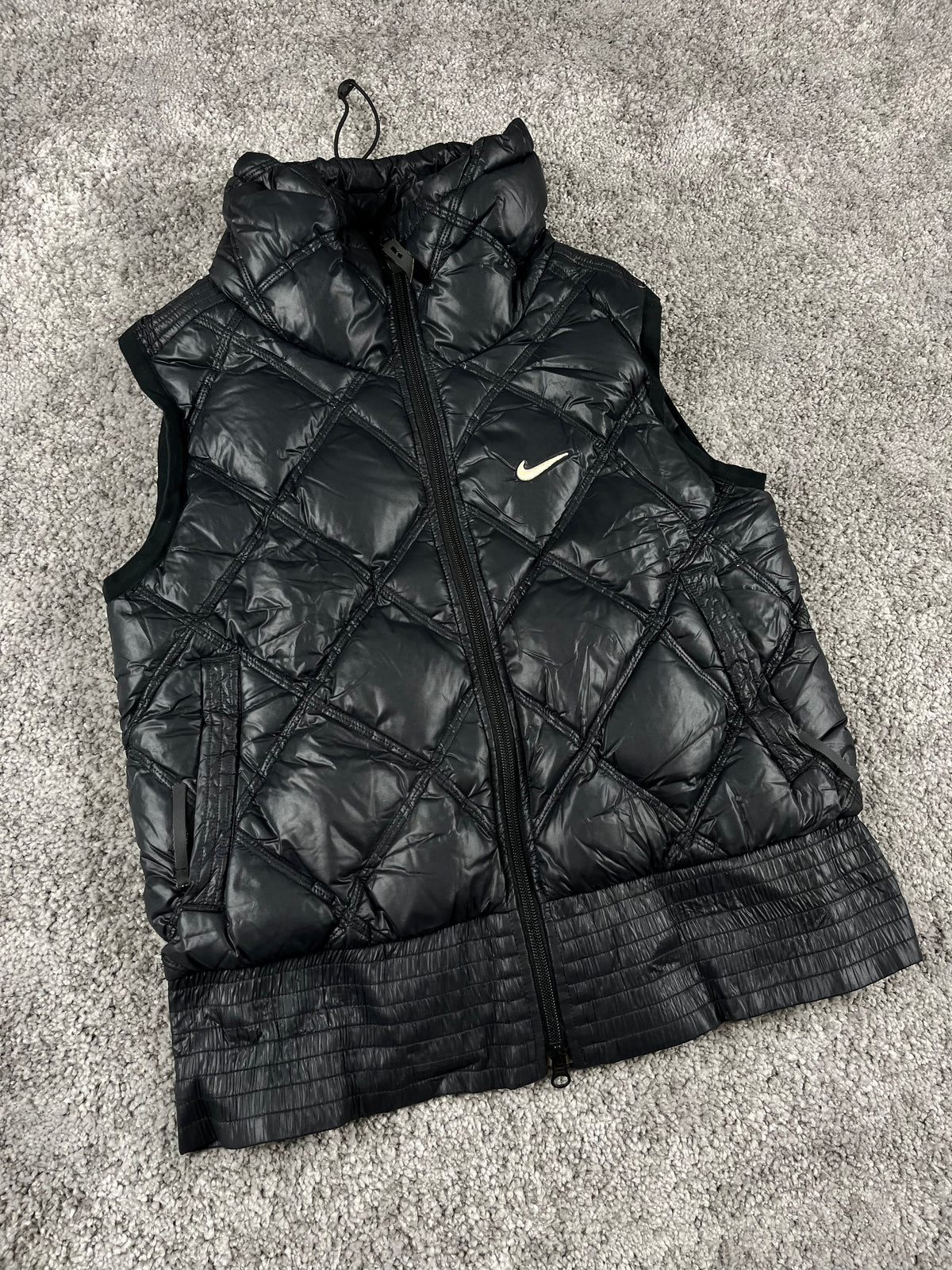 Chaleco acolchado Nike vintage años 2000 "Negro" (S)