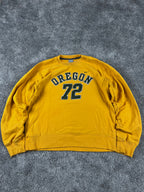 Sudadera Nike Oregon 72 Vintage años 2000 "Amarillo/Verde" (L)