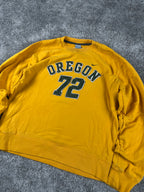 Sudadera Nike Oregon 72 Vintage años 2000 "Amarillo/Verde" (L)