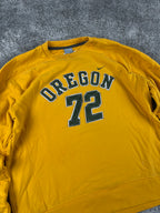 Sudadera Nike Oregon 72 Vintage años 2000 "Amarillo/Verde" (L)