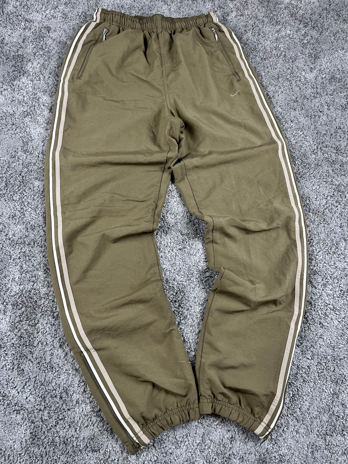 Pantalón de chándal Nike vintage años 2000 "Verde/Blanco" (S)