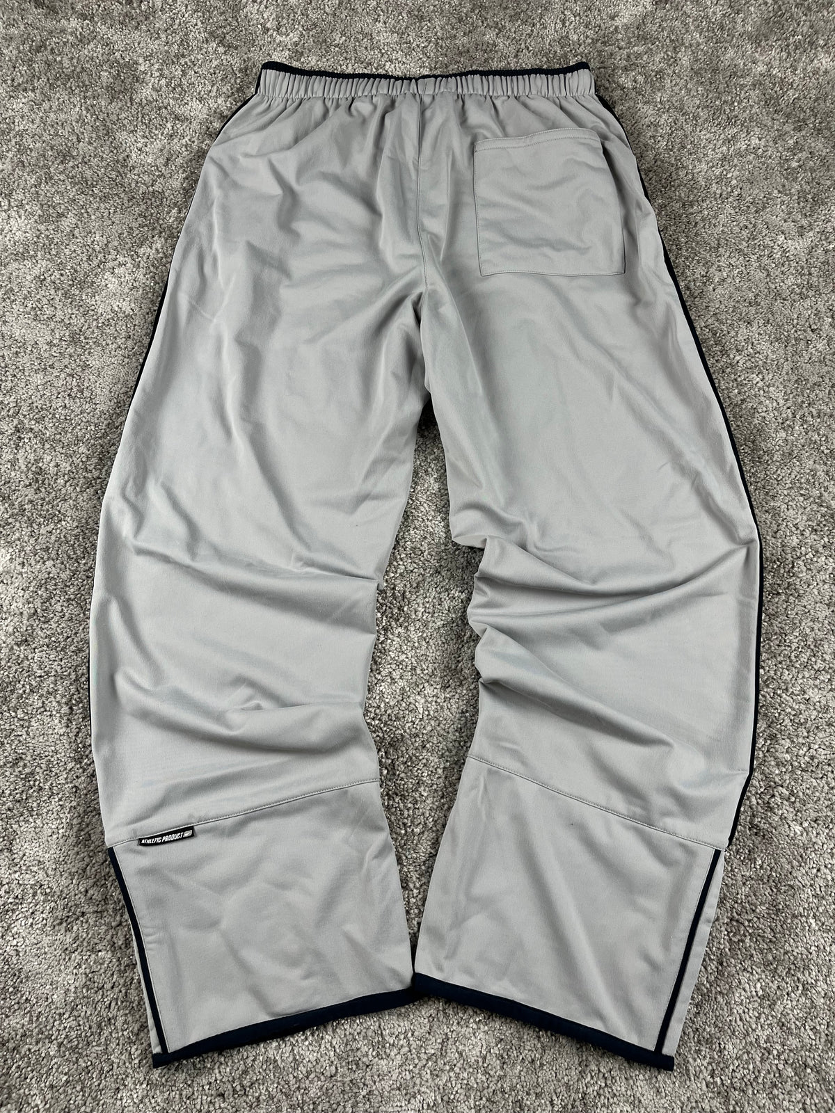 Nike Trackpant Vintage 2000s "Gray/Black" (XL)