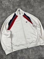 Veste de survêtement Nike vintage années 2000 "Blanc/Rouge/Bleu" (M)