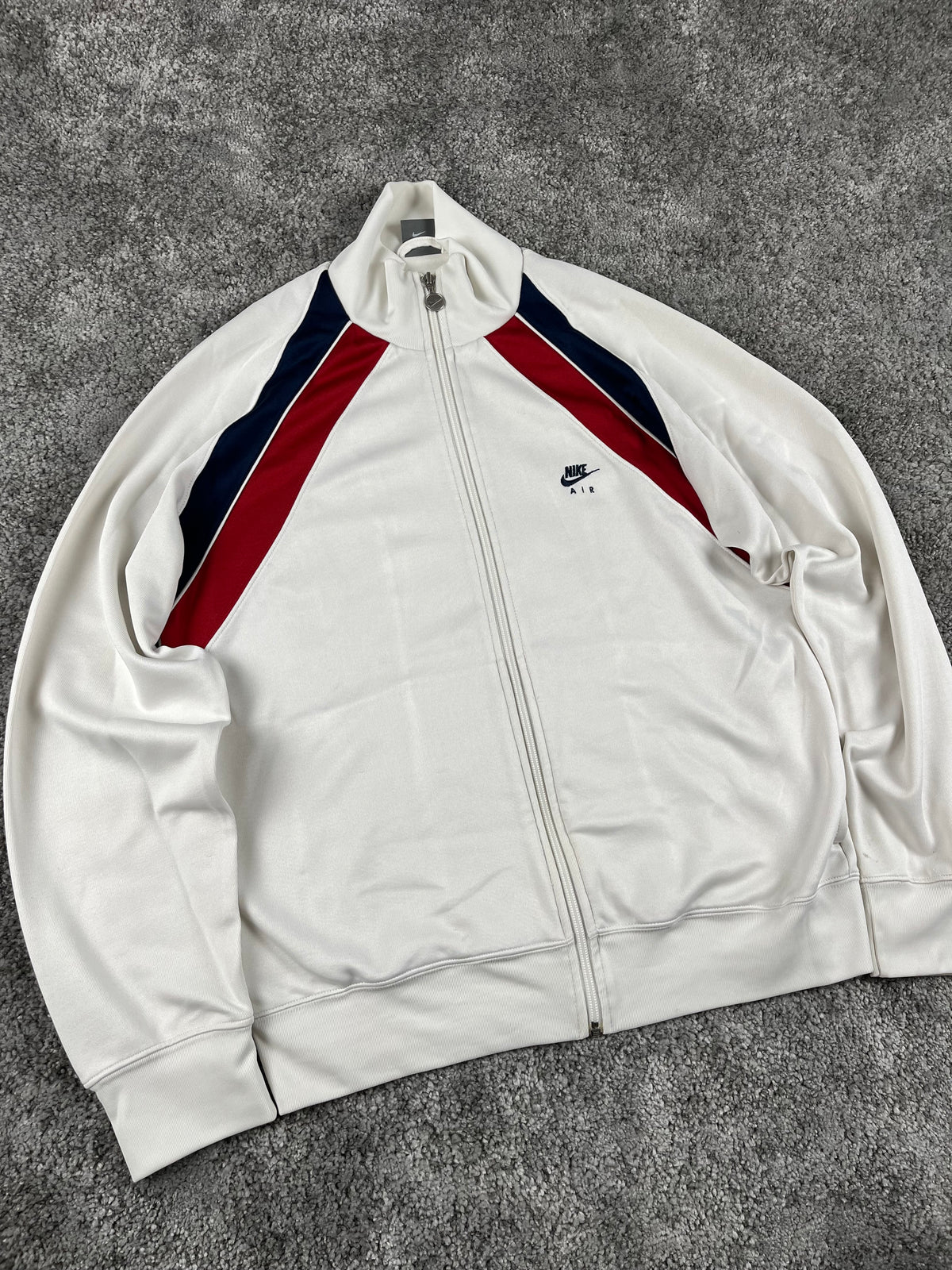 Nike TrackJacket Vintage 2000s "White/Red/Blue" (M)