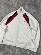 Veste de survêtement Nike vintage années 2000 "Blanc/Rouge/Bleu" (M)