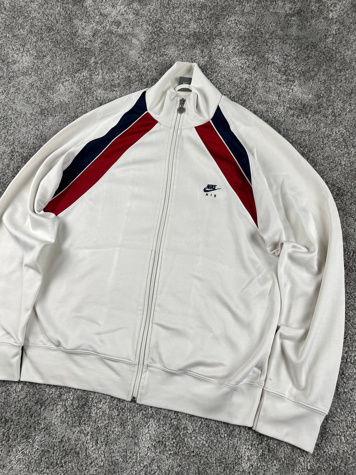 Nike TrackJacket Vintage 2000s "White/Red/Blue" (M)