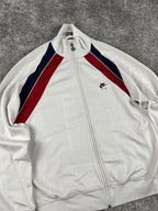 Veste de survêtement Nike vintage années 2000 "Blanc/Rouge/Bleu" (M)