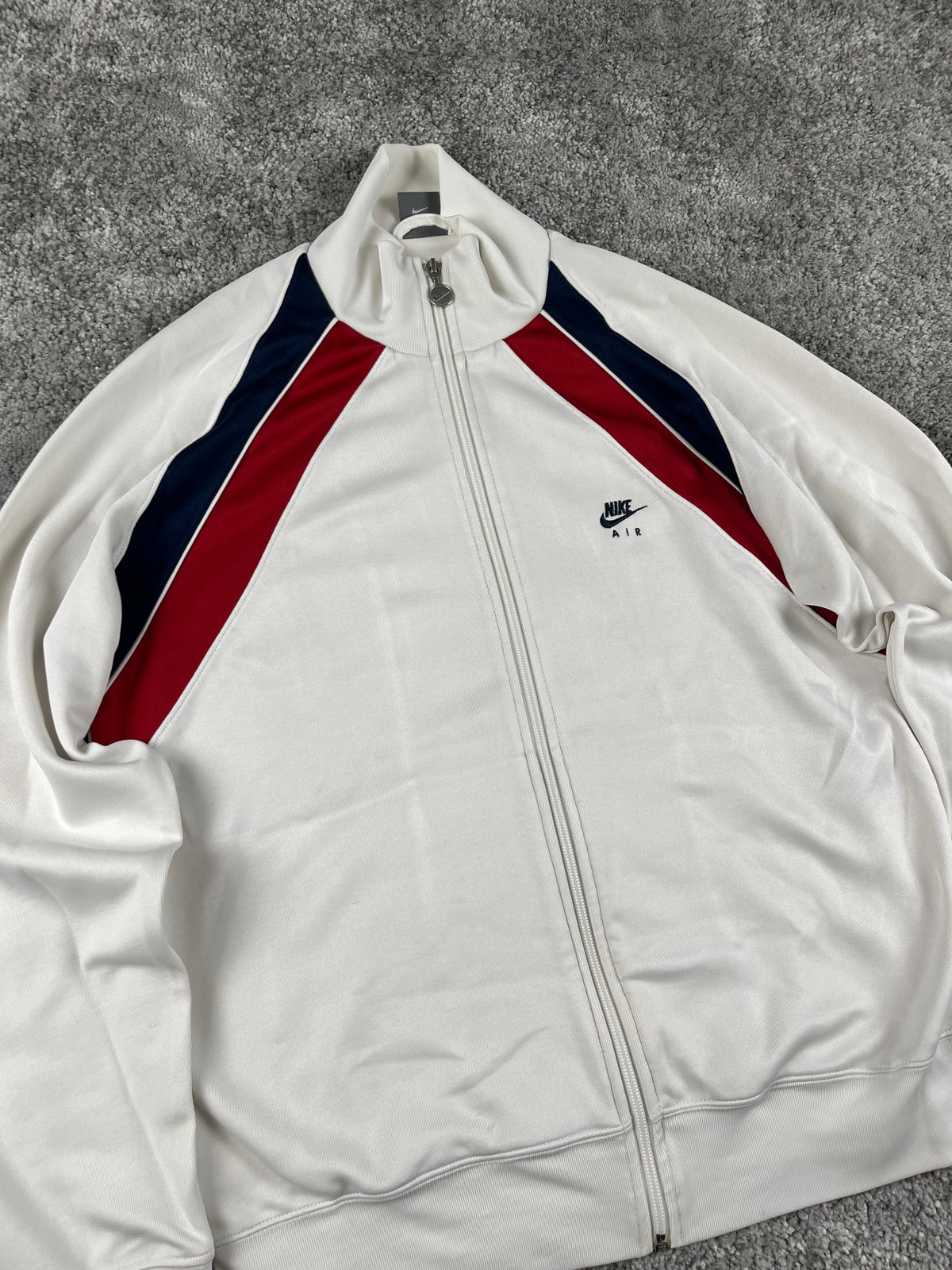 Nike TrackJacket Vintage 2000s "White/Red/Blue" (M)