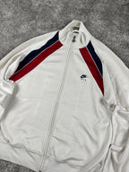 Veste de survêtement Nike vintage années 2000 "Blanc/Rouge/Bleu" (M)
