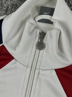 Veste de survêtement Nike vintage années 2000 "Blanc/Rouge/Bleu" (M)
