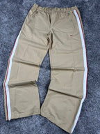 Pantalon de survêtement Nike vintage années 2000 « Beige/Blanc/Rouge » (L)