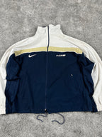 Survêtement Nike Vintage années 2000 "Marine/Blanc/Beige" (L)