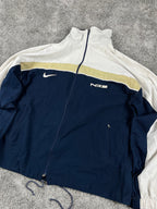 Survêtement Nike Vintage années 2000 "Marine/Blanc/Beige" (L)