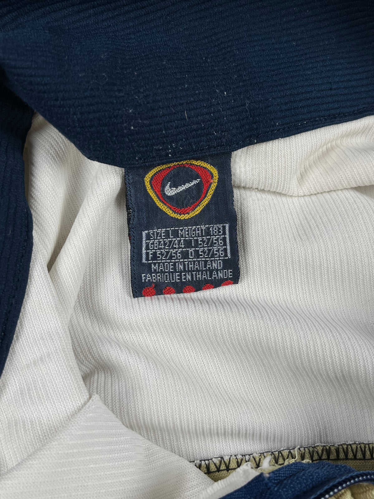 Survêtement Nike Vintage années 2000 "Marine/Blanc/Beige" (L)