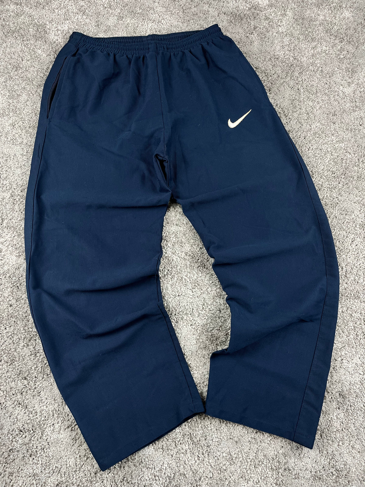 Survêtement Nike Vintage années 2000 "Marine/Blanc/Beige" (L)