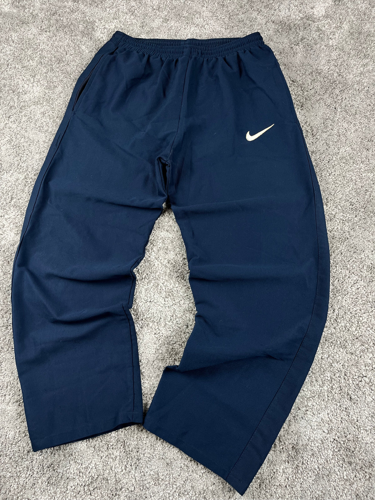 Survêtement Nike Vintage années 2000 "Marine/Blanc/Beige" (L)