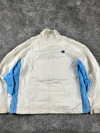 Veste de survêtement Nike vintage années 2000 "Blanc/Bleu" (XL)