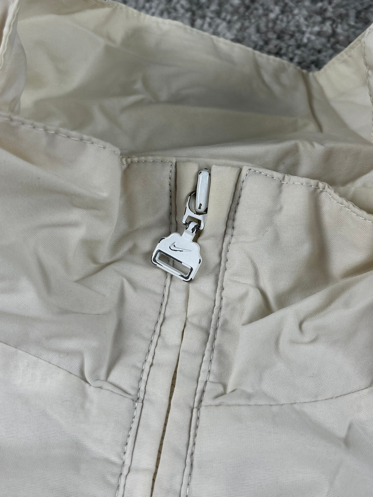 Veste de survêtement Nike vintage années 2000 "Blanc/Bleu" (XL)