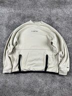Nike Hoodie Vintage 2000s "Beig/Black" (M)