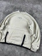 Nike Hoodie Vintage 2000s "Beig/Black" (M)