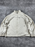 Veste de survêtement Nike vintage années 2000 "Beige/Noir" (L)