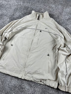 Veste de survêtement Nike vintage années 2000 "Beige/Noir" (L)