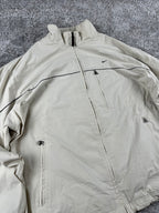 Veste de survêtement Nike vintage années 2000 "Beige/Noir" (L)