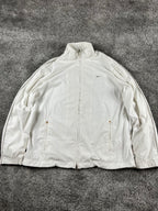 Nike TrackJacket Doble Zip Vintage 2000s "White/Beige" (XL)