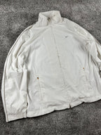 Nike TrackJacket Doble Zip Vintage 2000s "White/Beige" (XL)