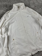 Nike TrackJacket Doble Zip Vintage 2000s "White/Beige" (XL)