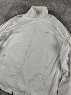 Nike TrackJacket Doble Zip Vintage 2000s "White/Beige" (XL)