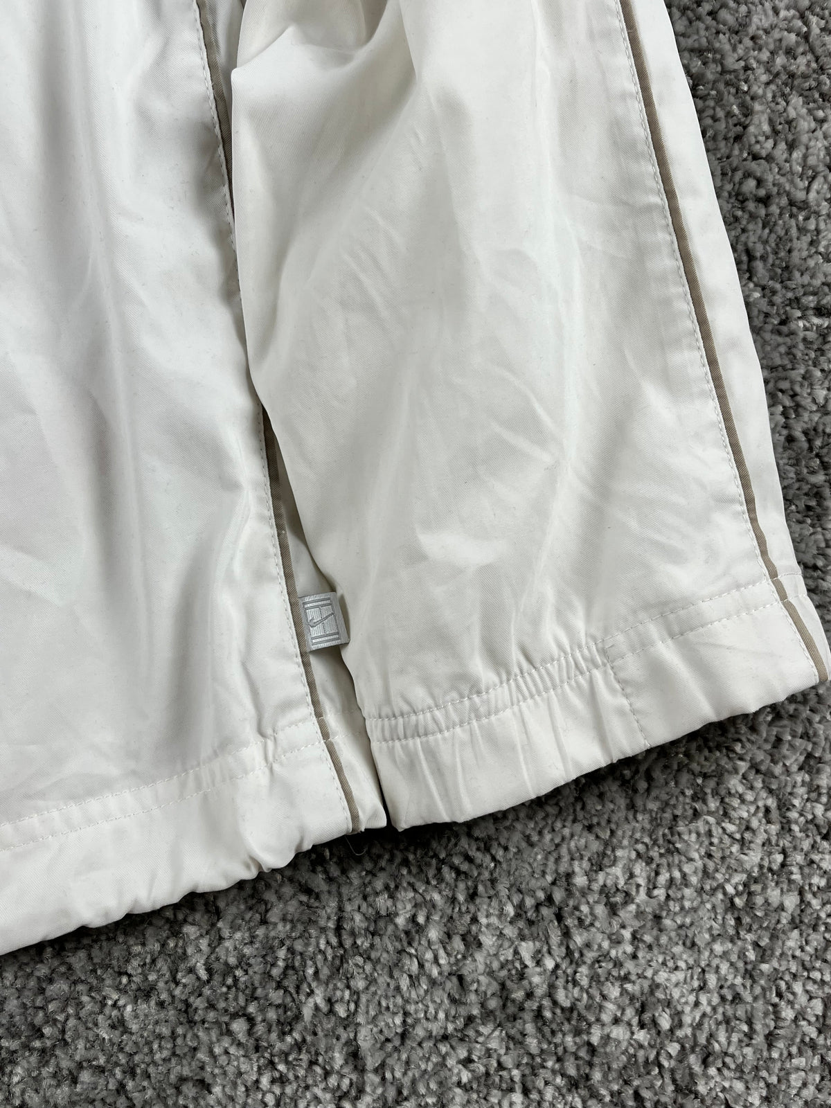 Nike TrackJacket Doble Zip Vintage 2000s "White/Beige" (XL)