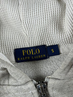 Sudadera con capucha Ralph Lauren vintage años 2000 "Gris" (S)