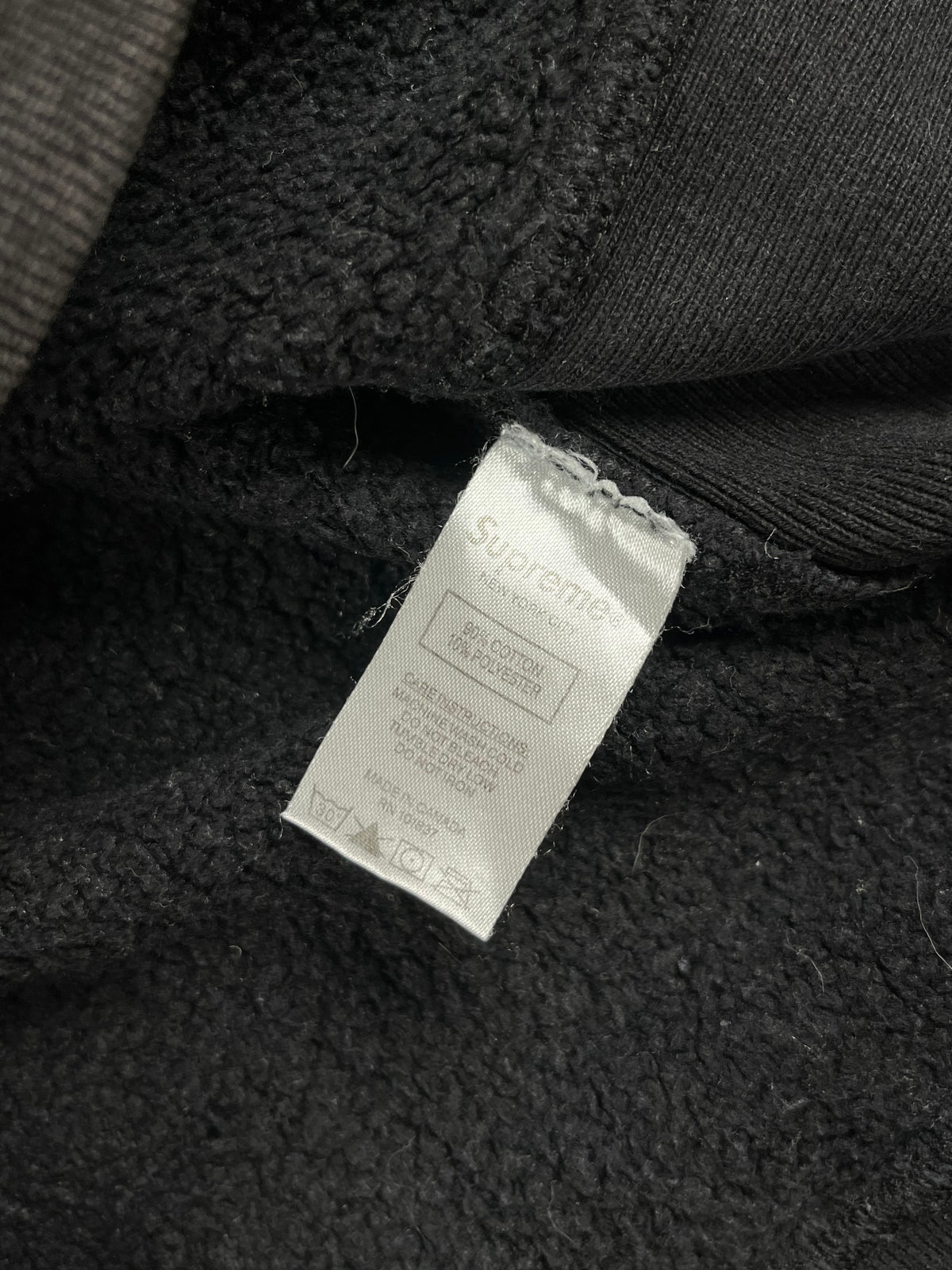 Supreme Box Logo Hooded Sweatshirt FW17 Black / Lime (M)
