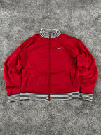 Veste de survêtement Nike vintage années 2000 "Rouge/Blanc" (S)