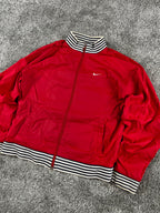 Veste de survêtement Nike vintage années 2000 "Rouge/Blanc" (S)