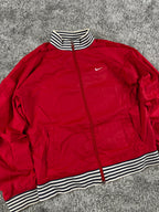 Veste de survêtement Nike vintage années 2000 "Rouge/Blanc" (S)