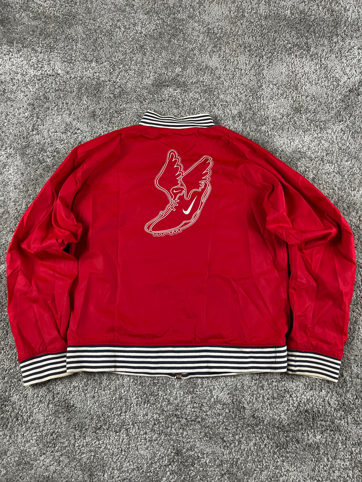 Chaqueta deportiva Nike Vintage años 2000 "Rojo/Blanco" (S)